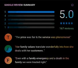 GOOGLE - FIVE STARS ⭐