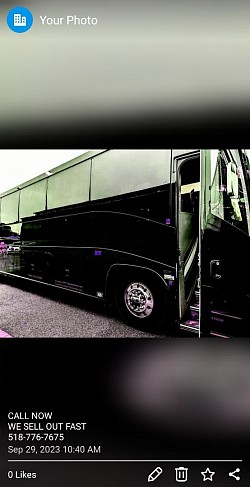 Tour Bus and 56 Passenger Coach Rental Albany New York